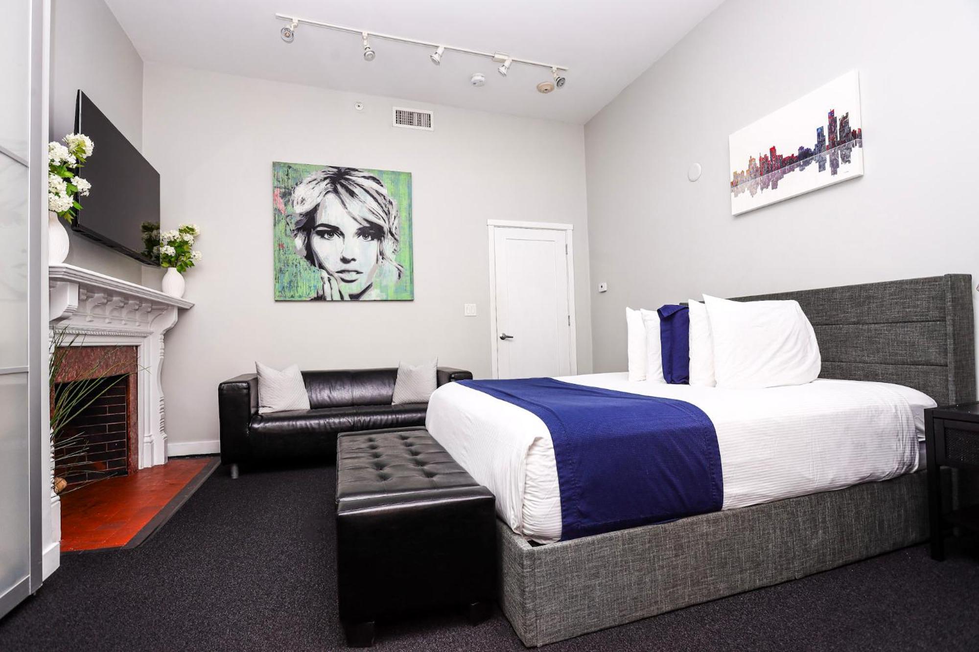 Large Stylish Newbury Street Studio W/ Kitchen Boston Exterior foto